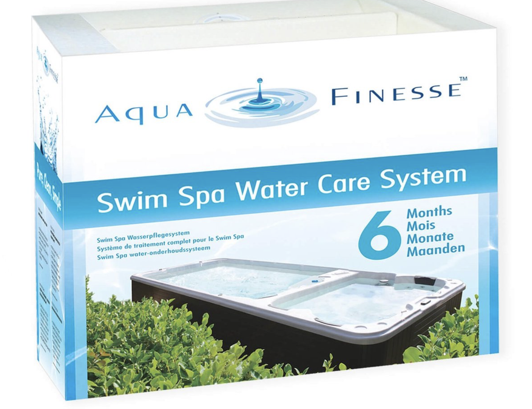 Aquafinesse swim spa water care