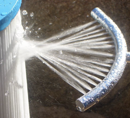 Filter flosser
